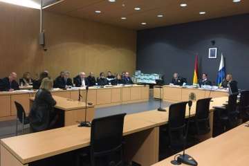 Séptima sesión de la vista oral del Caso Faycán-Telde (Foto TA)