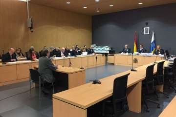 Séptima sesión de la vista oral del Caso Faycán-Telde (Foto TA)