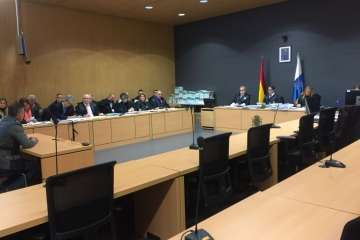 Séptima sesión de la vista oral del Caso Faycán-Telde (Foto TA)