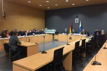 Séptima sesión de la vista oral del Caso Faycán-Telde (Foto TA)