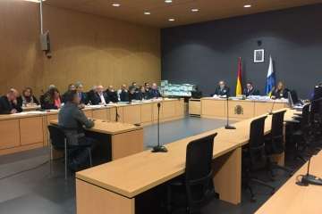 Séptima sesión de la vista oral del Caso Faycán-Telde (Foto TA)