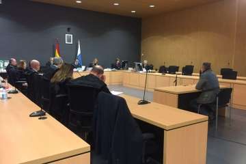 Séptima sesión de la vista oral del Caso Faycán-Telde (Foto TA)