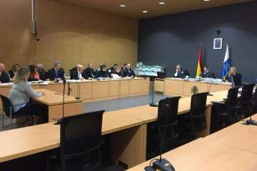 Séptima sesión de la vista oral del Caso Faycán-Telde (Foto TA)