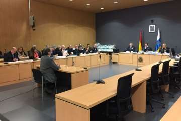 Séptima sesión de la vista oral del Caso Faycán-Telde (Foto TA)