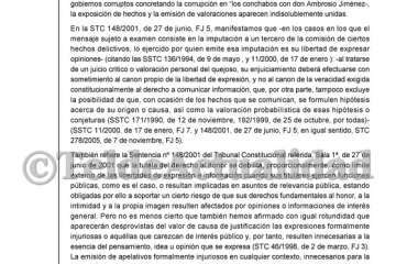 Sentencia condenatoria del empresario Julián Gómez del Castillo (Foto TA)