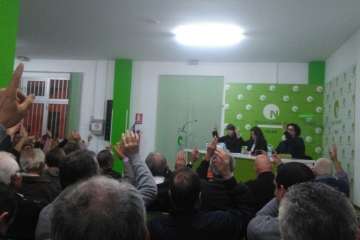 NC revalida su confianza en Carmen Hernández para seguir al frente del partido en Telde (Foto TA)