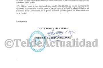 La Alcaldía rechaza la intervención de Turcón en el Pleno por falta de 