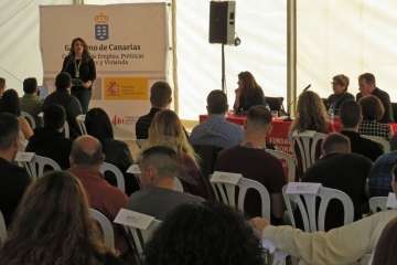 Clausura del proyecto Mejora su entorno en el Valle de Jinámar (Foto Acfi Press y TA)