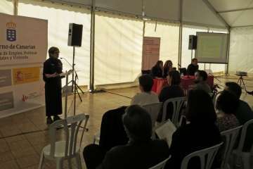 Clausura del proyecto Mejora su entorno en el Valle de Jinámar (Foto Acfi Press y TA)