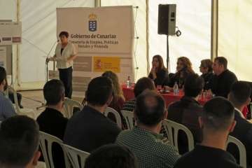 Clausura del proyecto Mejora su entorno en el Valle de Jinámar (Foto Acfi Press y TA)