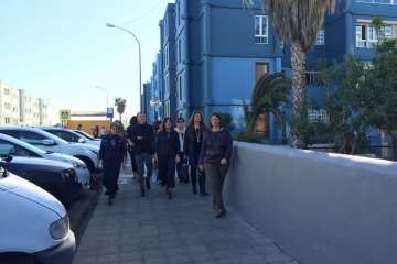 Clausura del proyecto Mejora su entorno en el Valle de Jinámar (Foto Acfi Press y TA)