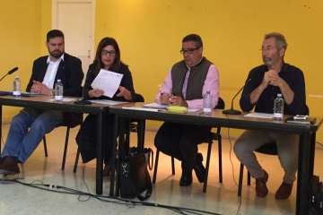 Reunión de coordinación del equipo técnico del Plan Integral de Jinámar (Foto TA)