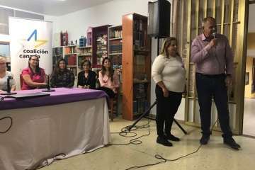 Acto organizado por CC de Telde con motivo del Día Internacional de la Mujer (Foto TA)