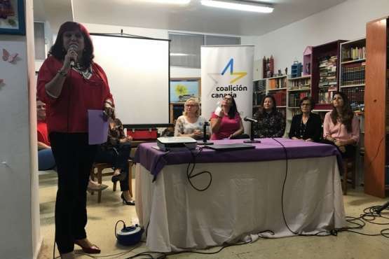 Acto organizado por CC de Telde con motivo del Día Internacional de la Mujer (Foto TA)