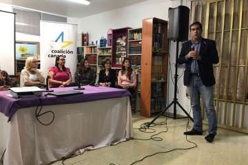 Acto organizado por CC de Telde con motivo del Día Internacional de la Mujer (Foto TA)