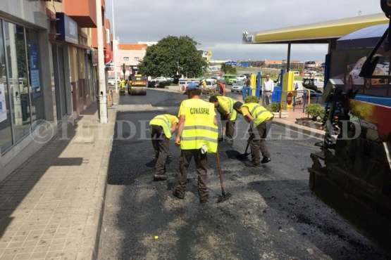 El Calero: Llega el codiciado asfalto y se reordena el tráfico de varias calles (Foto TA)