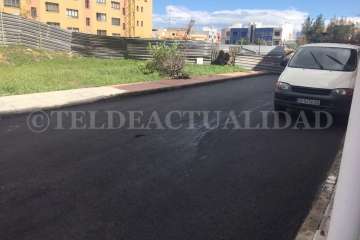 El Calero: Llega el codiciado asfalto y se reordena el tráfico de varias calles (Foto TA)