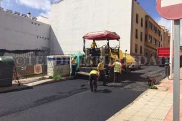 El Calero: Llega el codiciado asfalto y se reordena el tráfico de varias calles (Foto TA)