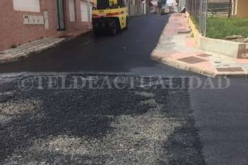 El Calero: Llega el codiciado asfalto y se reordena el tráfico de varias calles (Foto TA)