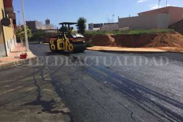 El Calero: Llega el codiciado asfalto y se reordena el tráfico de varias calles (Foto TA)