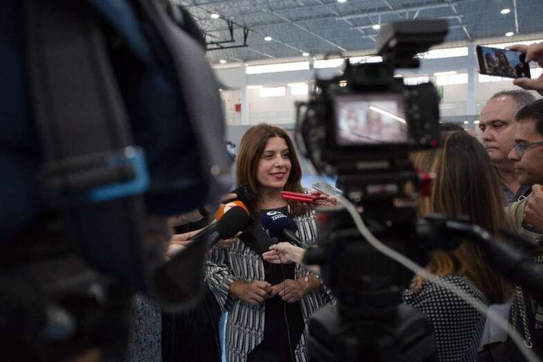 Carmen Hernández, alcaldesa de Telde (Foto TA)