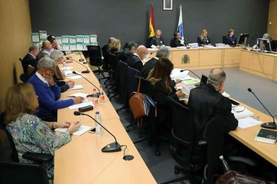 La Audiencia Provincial celebró este lunes la última sesión del Caso Faycán de Telde (Foto Efe)