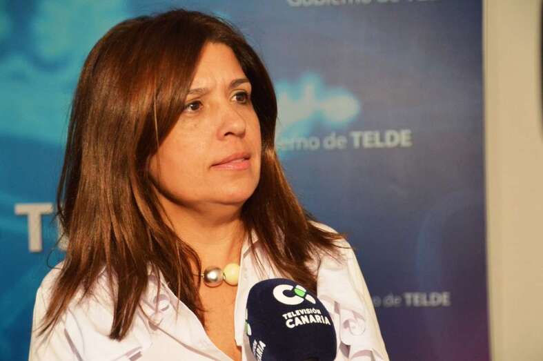 Carmen Hernández, alcaldesa de Telde (Foto TA)