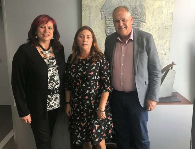 Sosa (i), Toledo (c) y Monzón (d) (Foto TA)