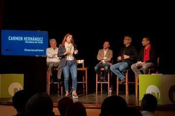 Encuentro abierto #Canariasconfuturo de Nueva Canarias en Gáldar (Foto TA)