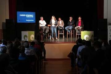 Encuentro abierto #Canariasconfuturo de Nueva Canarias en Gáldar (Foto TA)