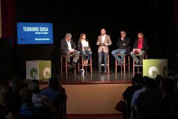 Encuentro abierto #Canariasconfuturo de Nueva Canarias en Gáldar (Foto TA)