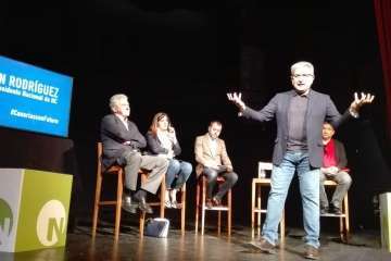 Encuentro abierto #Canariasconfuturo de Nueva Canarias en Gáldar (Foto TA)