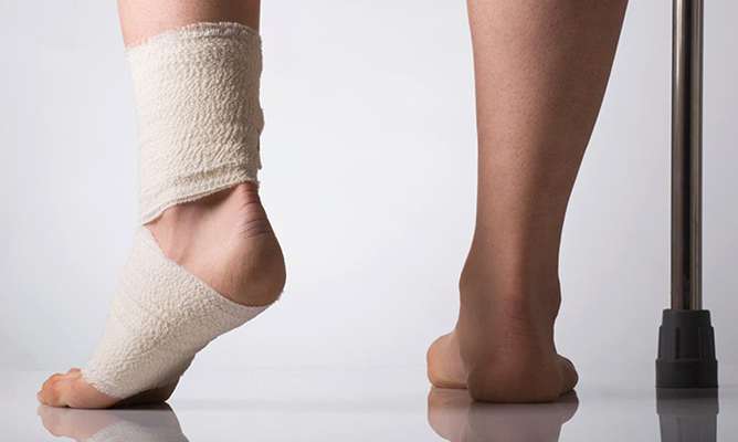 Archivo. Esguince de tobillo (Foto TA)