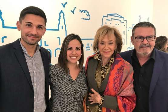  Socialistas de Telde con Fernández de la Vega (Foto TA)