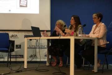  La alcaldesa de Telde, en un debate sobre el papel de la mujer en puestos relevantes (Foto TA)