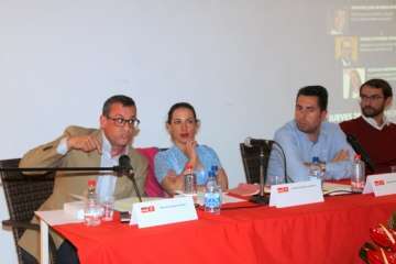 El PSOE acerca a Telde los retos de la nueva Ley de Contratos en el sector público (Foto Jesús Ruiz Mesa)