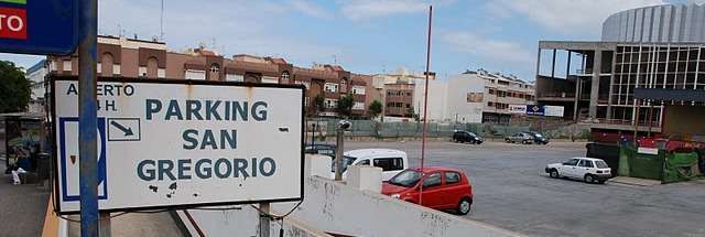 Archivo. Foto del inacabado Palacio de la Cultura de Telde (Foto TA)