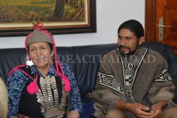 Telde se siente mapuche por un día (Foto TA)