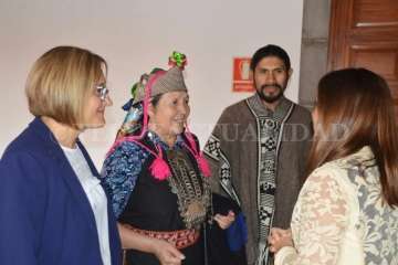 Telde se siente mapuche por un día (Foto TA)