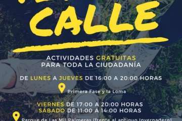 Actividades al aire libre del Plan Integral de Jinámar para toda la ciudadanía (Foto TA)
