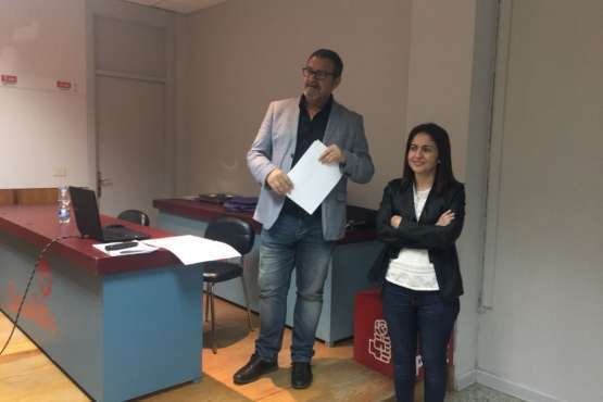  Viera lleva a Lanzarote la propuesta de ley sobre la igualdad de trato (Foto TA)