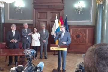 El Gobierno de España y NC firman un acuerdo presupuestario favorable para Telde (Foto TA y C7)