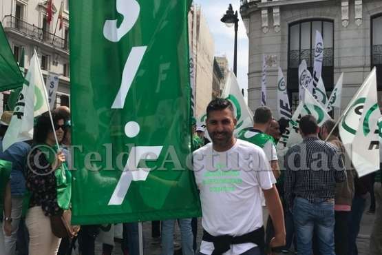 Telde apoya en Madrid la jubilación anticipada de los policías locales (Foto TA)