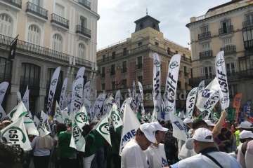 Telde apoya en Madrid la jubilación anticipada de los policías locales (Foto TA)