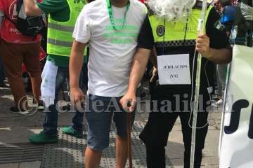 Telde apoya en Madrid la jubilación anticipada de los policías locales (Foto TA)