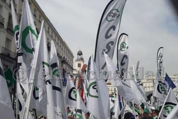 Telde apoya en Madrid la jubilación anticipada de los policías locales (Foto TA)