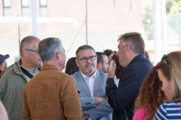 El PSOE de Telde, en el Día de la Rosa (Foto TA y Acfi Press)