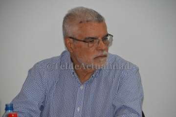 Presentación del libro de Antonio Aguado en la sede socialista de Telde (Foto TA)