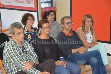 Presentación del libro de Antonio Aguado en la sede socialista de Telde (Foto TA)