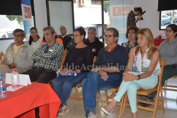Presentación del libro de Antonio Aguado en la sede socialista de Telde (Foto TA)